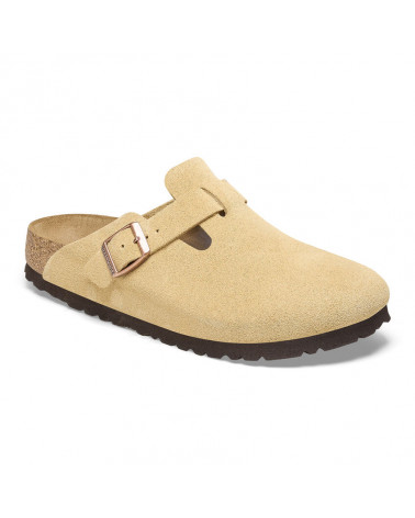 Boston - Suede Latte Cream - Etroite