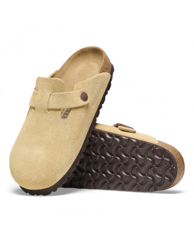 Boston - Suede Latte Cream - Etroite