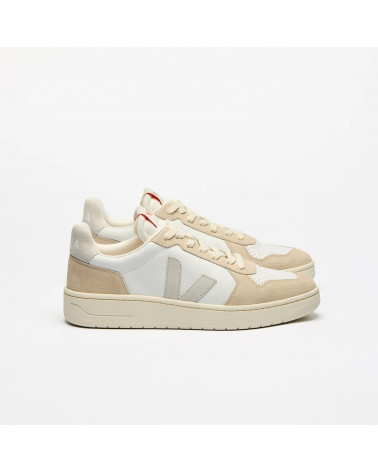 V82 LEATHER EXTRA-WHITE NATURAL ALMOND - FEMME