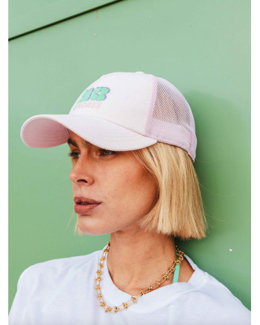 CASQUETTE - SUNSHINE ROSE PÂLE
