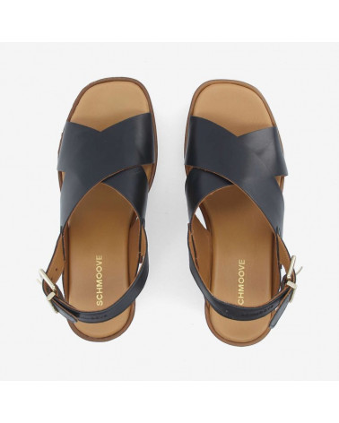 FLORES SANDALE W NAPPA BLACK