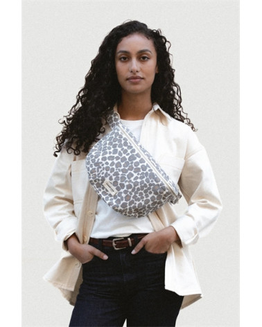 Custine XL - le sac banane - Léopard Gris