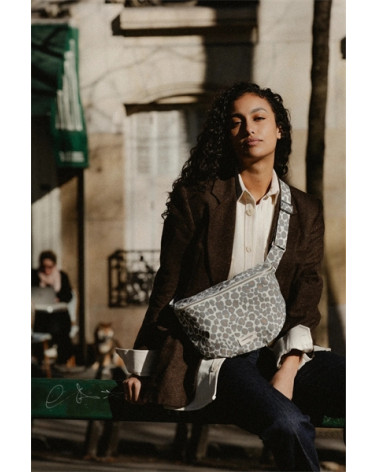 Custine XL - le sac banane - Léopard Gris