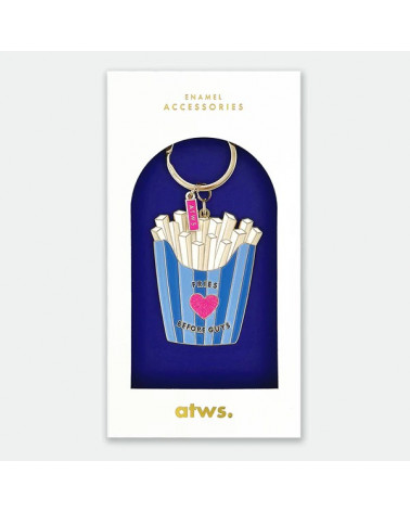 Porte clés - Fries Before Guys