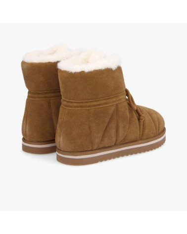 SLOW MID W SUEDE CAMEL