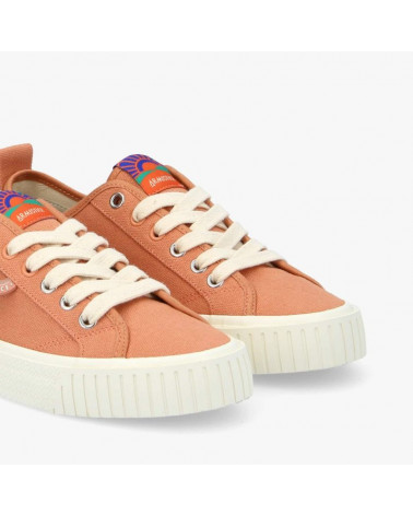 STOMP SNEAKER W ORGANIC CANVAS CLAY