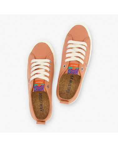 STOMP SNEAKER W ORGANIC CANVAS CLAY