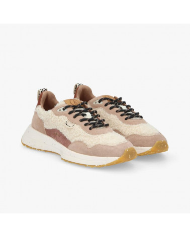 MOON JOGGER W SHEEPY/SUEDE DOVE/SKIN