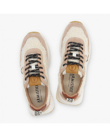 MOON JOGGER W SHEEPY/SUEDE DOVE/SKIN