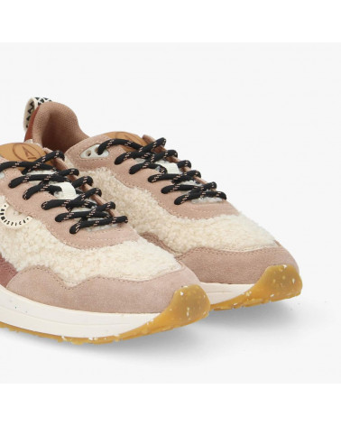MOON JOGGER W SHEEPY/SUEDE DOVE/SKIN