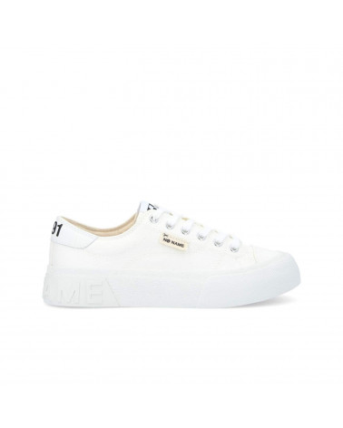 RESET SNEAKER W CANVAS RECYCLED WHITE
