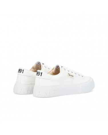 RESET SNEAKER W CANVAS RECYCLED WHITE