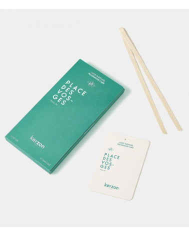 CARTE PARFUMÉE - Place des Vosges (Rose & géranium)