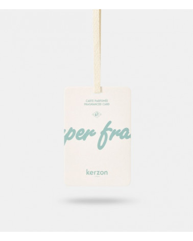 CARTE PARFUMÉE - Super Frais (Cèdre & ylang)