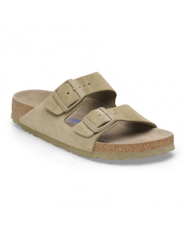 Arizona - Lit de pied souple - Suede Faded Khaki - Normale
