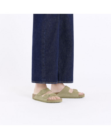 Arizona - Lit de pied souple - Suede Faded Khaki - Normale