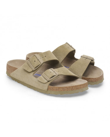 Arizona - Lit de pied souple - Suede Faded Khaki - Normale