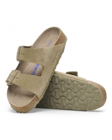 Arizona - Lit de pied souple - Suede Faded Khaki - Normale