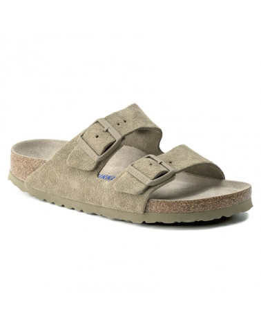Arizona - Lit de pied souple - Suede Faded Khaki - Normale