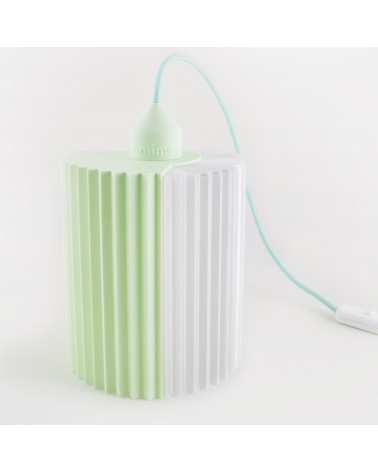 Lampe à poser PRISMO - Vert Pastel