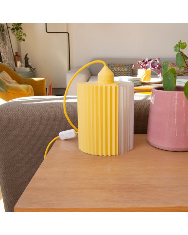 Lampe à poser PRISMO - Jaune