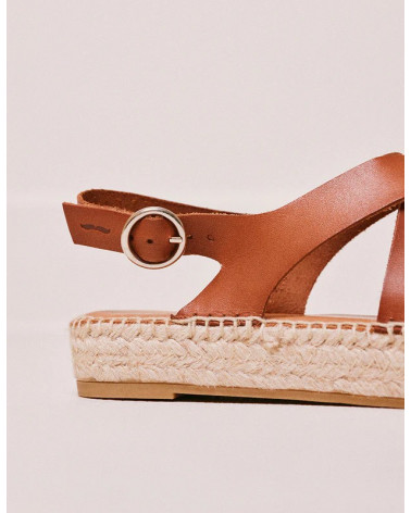 Chantal - Cuir cognac