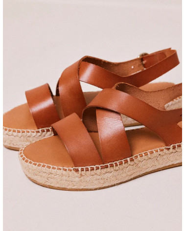 Chantal - Cuir cognac