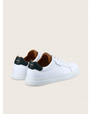 SPARK CLAY MIX NAPPA WHITE/COGNAC/CEDRE, SOLE WHITE