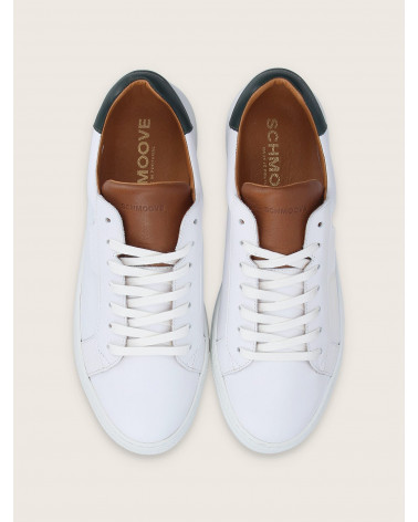 SPARK CLAY MIX NAPPA WHITE/COGNAC/CEDRE, SOLE WHITE