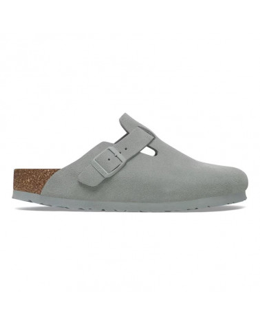 Boston - Suede Pure Sage - Etroite