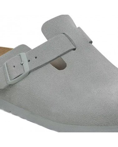 Boston - Suede Pure Sage - Etroite