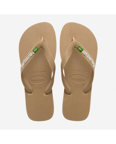 HAVAIANAS BRASIL LOGO ROSE GOLD