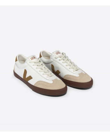VOLLEY O.T. LEATHER WHITE TENT BARK - HOMME