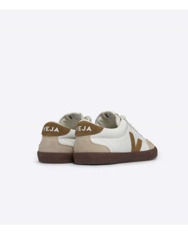 VOLLEY O.T. LEATHER WHITE TENT BARK - HOMME