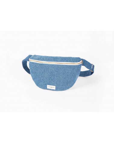 Custine XL - le sac banane - Denim Clair