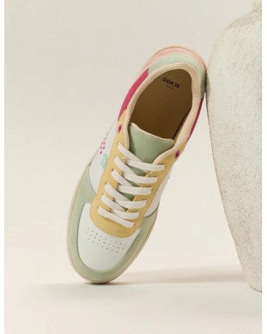 Marie - Vert blanc jaune