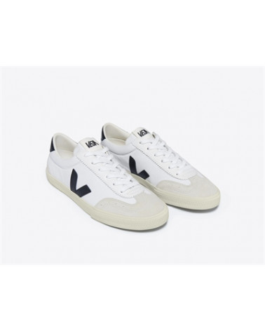 VOLLEY CANVAS WHITE BLACK - FEMME