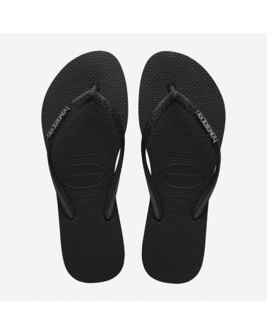 HAVAIANAS SLIM GLITTER II BLACK