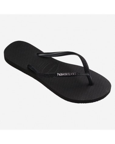HAVAIANAS SLIM GLITTER II BLACK