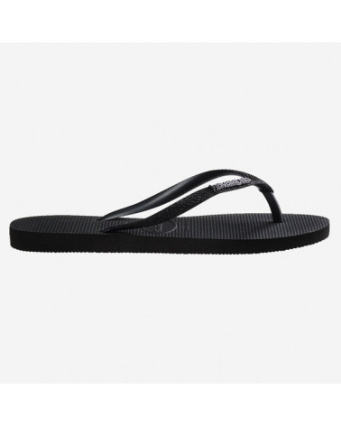 HAVAIANAS SLIM GLITTER II BLACK