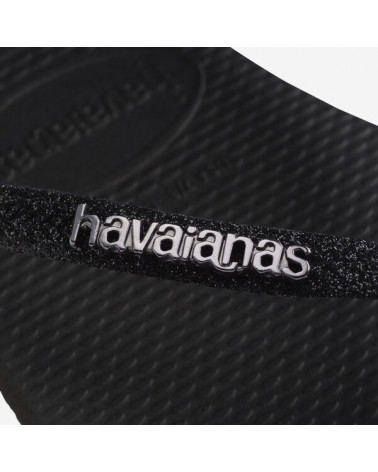 HAVAIANAS SLIM GLITTER II BLACK