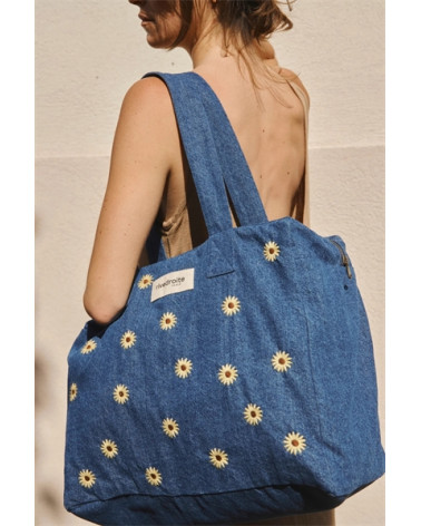 Célestins (Joy&Love25) - Denim broderie Tournesol