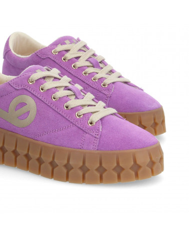 PLAY SNEAKER W SUEDE/PRINT IRIS/L.GOLD