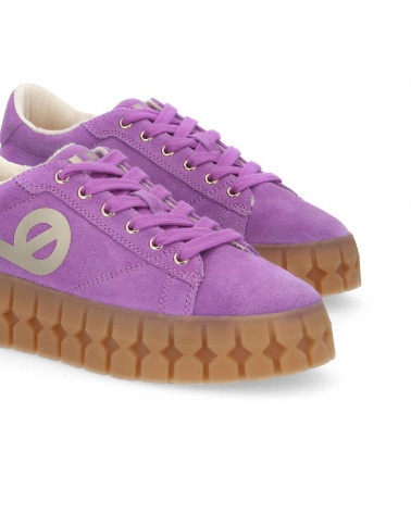 PLAY SNEAKER W SUEDE/PRINT IRIS/L.GOLD