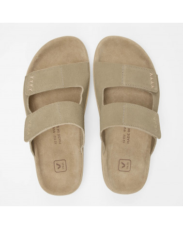 ETNA SUEDE TAUPE ALMOND - FEMME