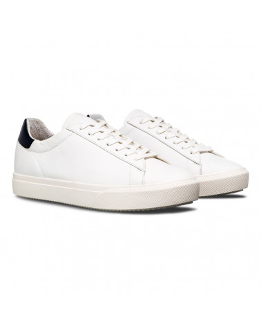 BRADLEY VP WHITE LEATHER NAVY