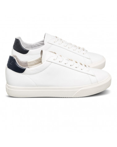 BRADLEY VP WHITE LEATHER NAVY