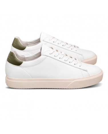 BRADLEY VENICE WHITE LEATHER OLIVE