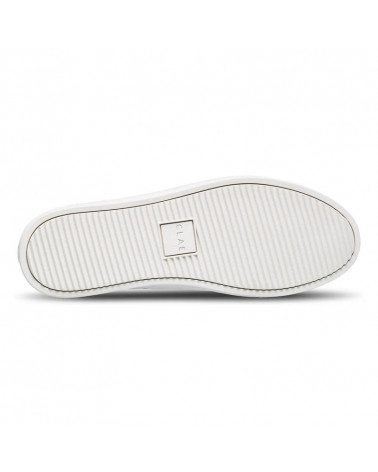 BRADLEY WHITE LEATHER DENIM BLUE