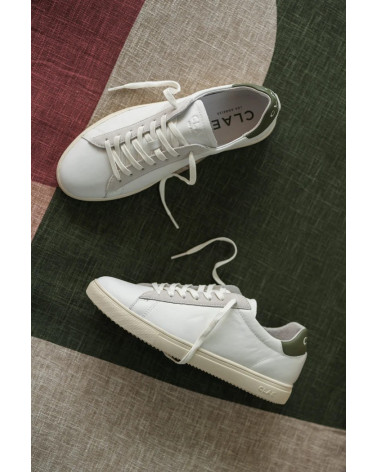 BRADLEY CALIFORNIA WHITE LEATHER OLIVE